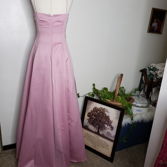 Jodi Kristopher Rum Pink Prom Dress Small Tall - Picture 14 of 16
